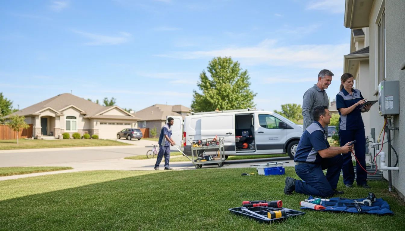 Tankless water heater service in Spencer, WI